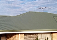 Corrugated roof restoration